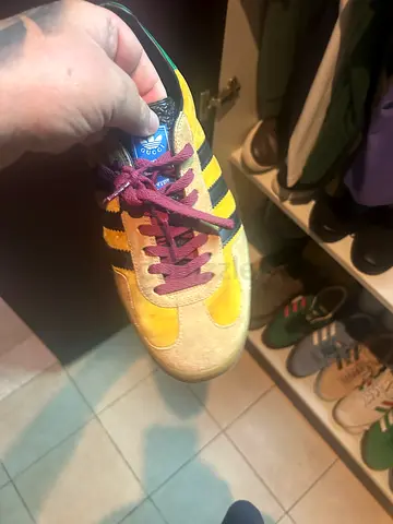 Adidas Gucci Samba classic yellow/black sneakers - used, good condition