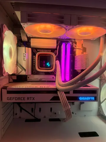 White Gaming PC for Sale
