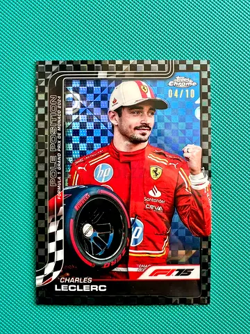 Topps Chrome 2025 - Charles Leclerc (Rare)