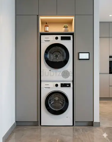 Siemens stackable washer and dryer set - excellent working condition 9kg both iq300