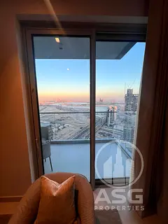 Stunning 1BR | Fully Furnished | High Floor