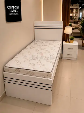 Brand New Single Bed With Mattress For Sale
