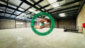 High Power 35KW Brand New Road Facing 8742 SQFT Warehouse for Rent In Al JURF Industrial Area