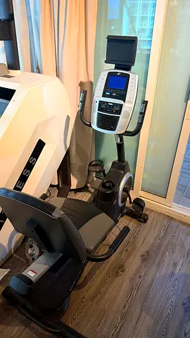 Precor Recumbent Cross Trainer / Exercise Bike - Good Condition