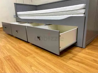 Ikea hemnes day bed with mattress 2