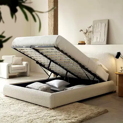 Elegant beautiful 180*200 king size hydrulic Bed