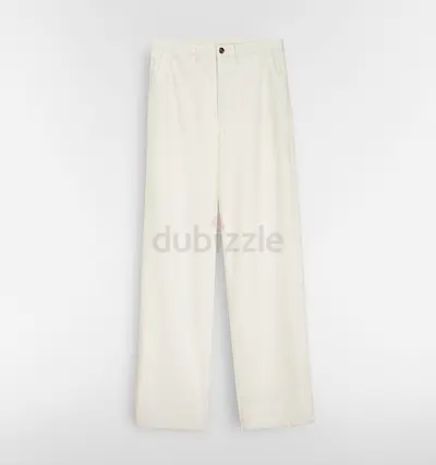 Dior Orginal Carpenter Jeans White Cotton