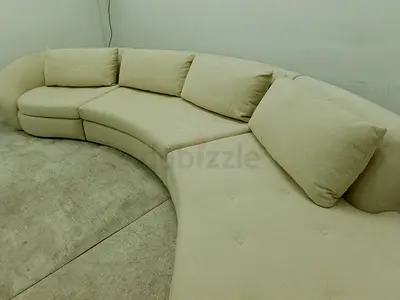 Expensive quality crate and barrel luxury sofa