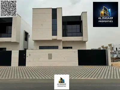 Two-story villa with a rooftop terrace, featuring 6 master bedrooms, high-end finishes, and a natural stone facade. Freehold ownership, inheritable by