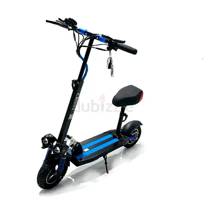 CRONY V10+ LED 1500W 10” Wide Tire Electric Scooter High Speed E-Scooter | Free Delivery UAE