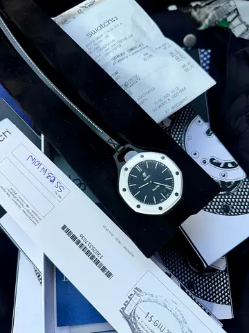 Audemars Piguet x Swatch - Royal Pop OCHO NEGRO
