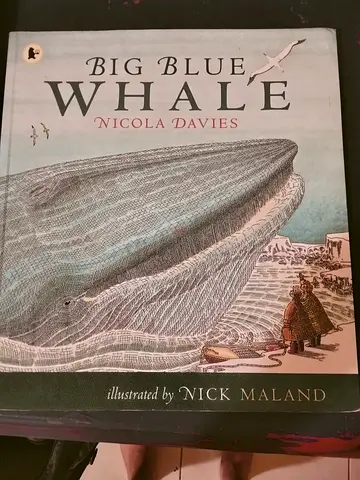 Big Blue Whale by Nicola Davies (illustrated by Nick Maland)