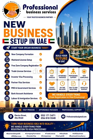 NEW BUSINESS SETUP IN UAE