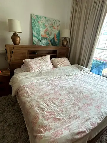 Wooden bedframe