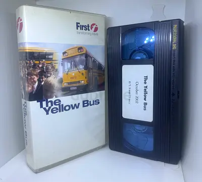 The Yellow Bus - VHS tape