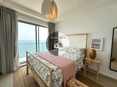 Stunning Sea View | Fully Furnished 1BR | Block-D