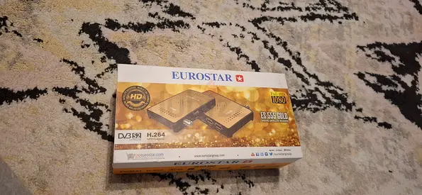 Eurostar HD Satellite/Cable TV Receiver Set-Top Box (unused in box)