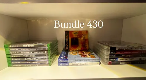 Mixed collection of Xbox One, PS4 and PS3 games + PS1 memory card (New)