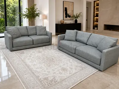 Cratebarrel gather deep sofa