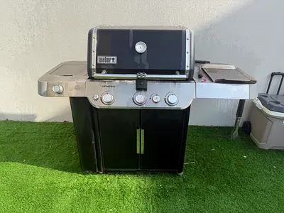 Weber Genesis Gas Grill with Cabinet