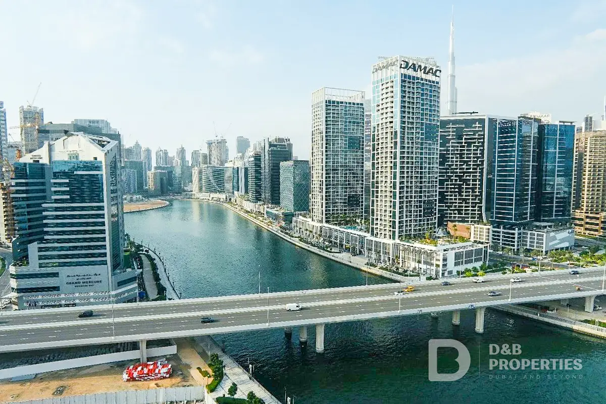 Canal and Burj View | Fully Furnished | Spacious