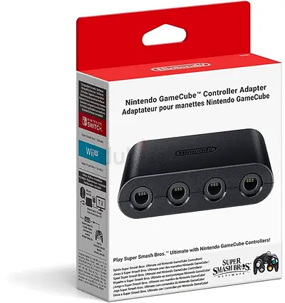 Official Nintendo GameCube Controller Adapter for Switch and Wii U