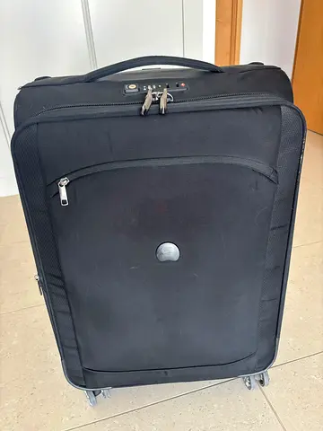 Delsey Medium Black Suitcase