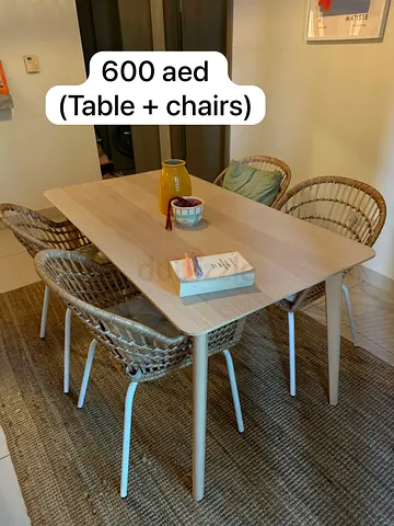 Table set + chairs