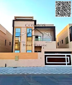 Fully Furnished 5-Bedroom Corner Villa for Rent in Al Yasmeen , Ajman. 125k