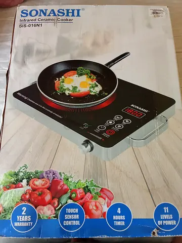 Sonashi Infrared Ceramic Cooker SIS-016N1 – Single Burner