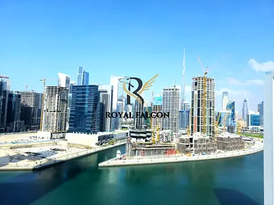 FULL CANAL AND BURJ VIEW| HIGH FLOOR| UNFURNISHED