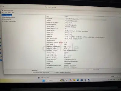 HP ZBook Firefly 15 G7 Mobile Workstation i7 10th Gen