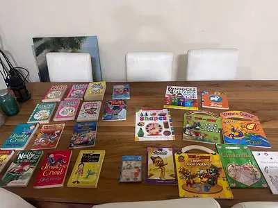 Collection of Childrens Story and Activity Books dork diaries