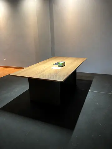 Large Wooden Conference Table — Excellent Condition