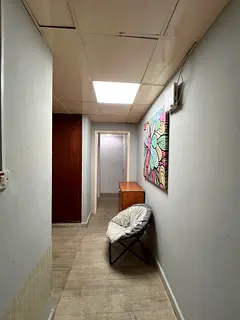 Neat partition room available
