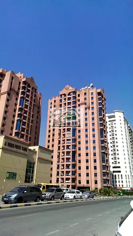 Al Nuaimia Towers Spacious 1 Bedroom Hall Apartment with Balcony Available for Rent