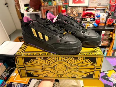 Adidas YuGiOh Dark Magician Card Men Size 11 ADI2000 Shoes (Card NOT INCLUDED)