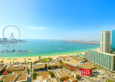 Beachfront Living | Ain Dubai Skyline View |Vacant