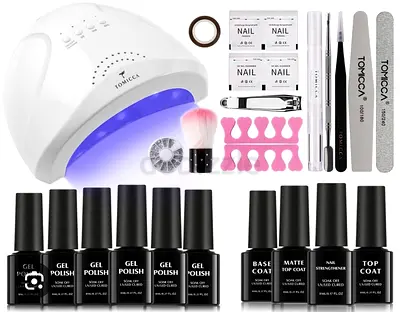 UV Light, Gel Nail Polish Starter Kit NEW