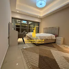 The most luxurious 2room and hall, with balcony open view, Fully Furnished New, With a gym, swimming