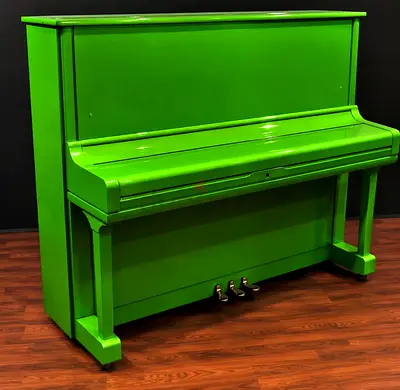 Atlas Emerald Edition Upright Piano | Made in Japan | Glossy Designer Finish
