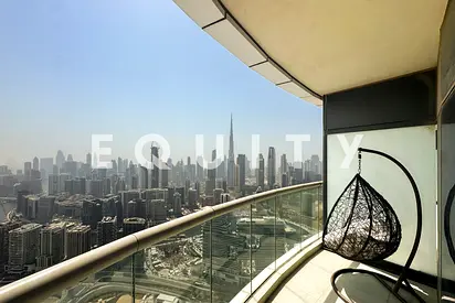 Burj and Canal Views | High Floor | Vacant