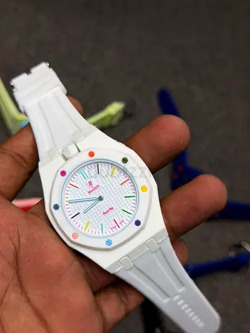 AP x Swatch belt watch