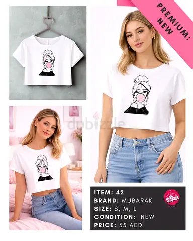 Cotton crop top