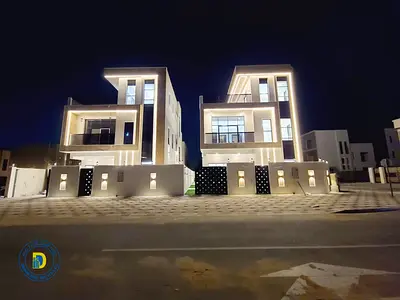 للبيع فيلا مودرن كورنر 5 غرف مع روف ومسبح بمنطقة الباهية تشطيب سوبر ديلوكس تملك حر تمويل بنكى