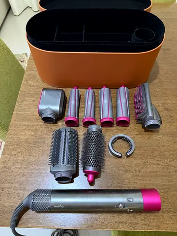 Dyson Airwrap Complete hair styler with multiple attachments - good condition