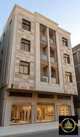 بناية استثمارية حديثة للبيع في العالية عجمان | عمرها 15 شهراً | دخل سنوي  متوسط قابل للارتفاع