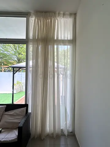 Off White Sheer Curtains / Drapes