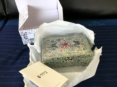 Najeon Mother-of-Pearl Lacquerware Jewelry Box