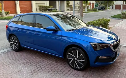 780 Monthly Payment - 2022 Skoda Scala Top spec - GCC - Full service history
